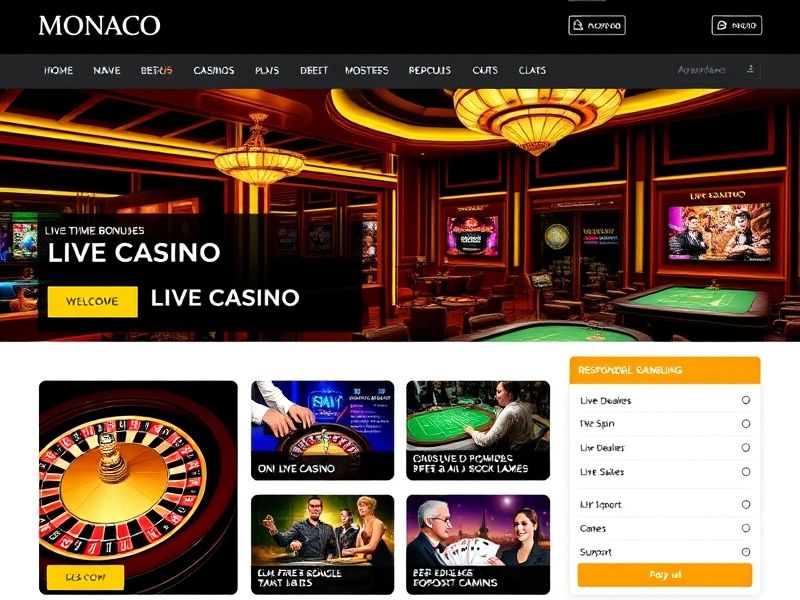 Welcome to Monaco.com, the premier online gambling platform offering world-class casino games and sports betting. Experience luxury entertainment with secure and high-performance games trusted by players in Monaco and beyond.